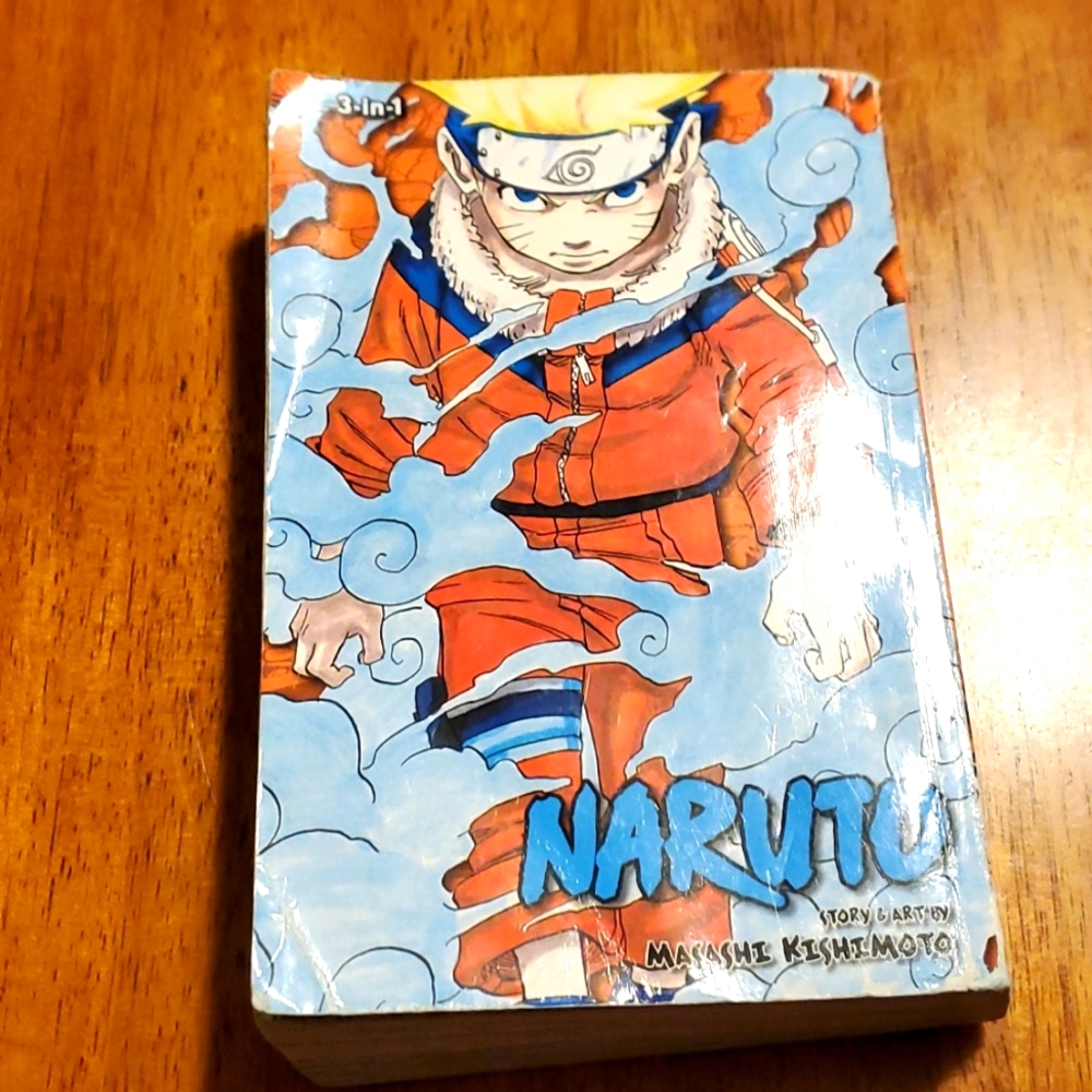 Naruto Volume 1,2,3 in One